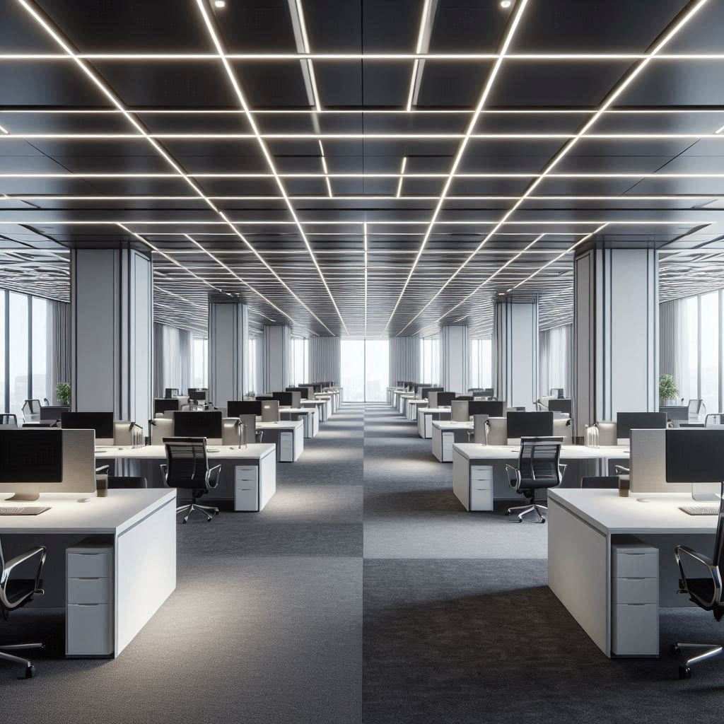 咨询公司怎样用现场反馈修正空间分区重新划分期间的写字楼办公智能照明控制
